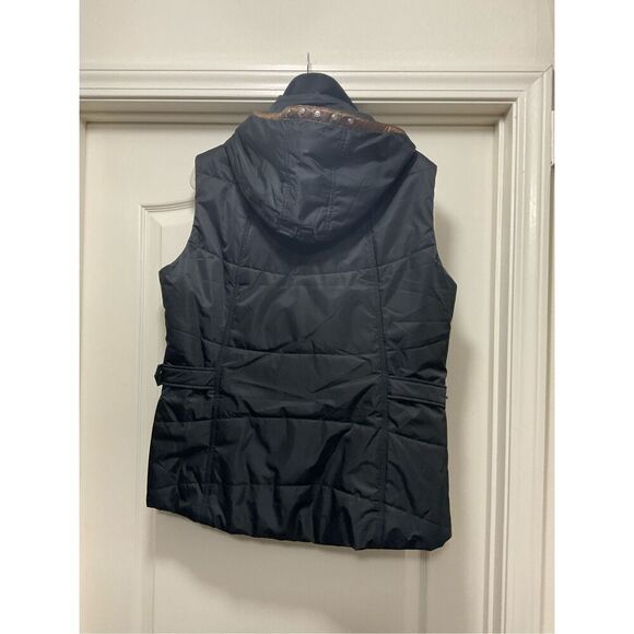 Women's Black Wellenstyn Biscaya Vest with Detachable Hood (Size L) - Picture 4 of 6